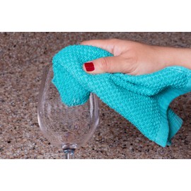 Living Fashions 8 Pack Dish Cloths for Washing Dishes - 100% Cotton Absorbent Dish Towels Size 12" x 12" - Perfect Dish Rags for Washing Dishes - Kitchen Rags and Washcloths for Dishes