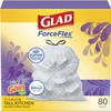 Glad OdorShield Tall Kitchen Drawstring Trash Bags, Lavender, 13 Gallon,