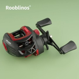 Rooblinos BR-2000 7.2:1 High-Speed Baitcasting Reel - 8kgSpool Capacity: Right Hand