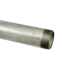 Ace Pre-Cut Pipe Galvanized 2" X 60" Steel