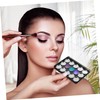 TOVINANNA 15grid Magnetic Empty Eyeshadow Palette Lightweight Multi Cosmetics Container
