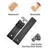 Choco&Man US Men's Leather Watch Band Strap