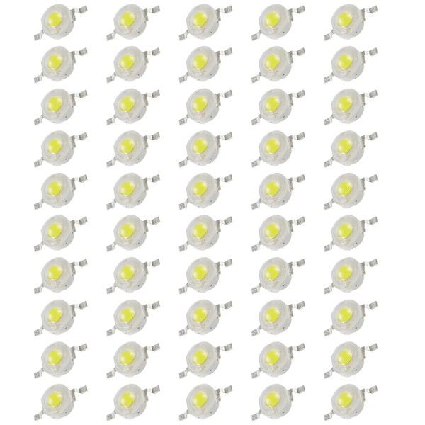 Unbranded 50Pcs LED Light Bulb Lamp Spotlight Source Chip Bead