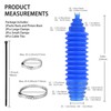 Universal Silicone Rack and Pinion Boot Kit, Dustproof & Waterproof