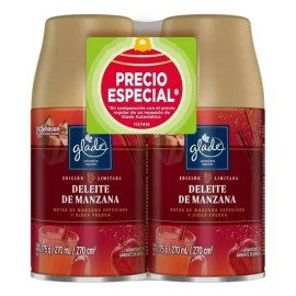 Glade Repuesto aromatizante Glade Automático Repuesto manzana 175 g pack x 2