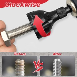 GOLD DEER Heavy-Duty Deburring Chamfer Tool with Sharp Tungsten Carbide Blades Fast Hex Shank Deburr Drill Bit External Burr Removal for Metal Rod Bolt Pipe 3D Printing PVC in 1/8" to 3/4" Diameter