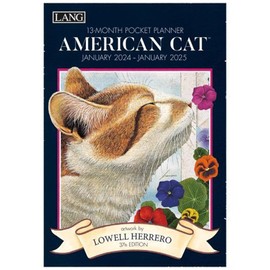 LANG American Cat™ 2024 Monthly Pocket Planner (24991003156)