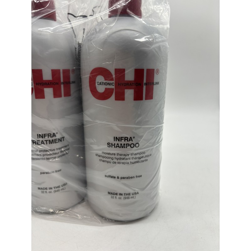CHI Pack Of 2 CHI Infra Duo Shampoo & Treatment