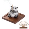 Lionpower Incense Holder for Sticks with Burner & Ash Catcher
