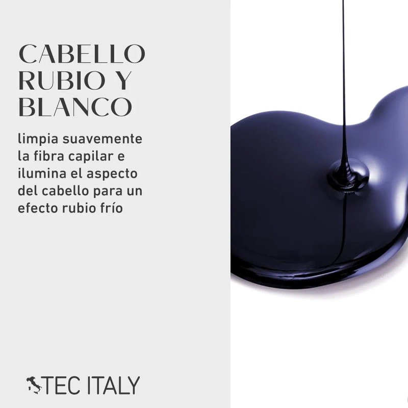 Tec Italy Lumina Shampoo Matizador Para Rubio-blanco 300 Ml