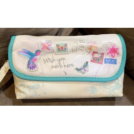 Claires HAWAIIAN POSTCARD WRISTLET WISH YOU WERE HERE BUTTERFLIES/BI