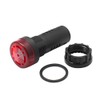tooloflife Red Indicator Light with Buzzer AC/DC 24V/220V 22mm Indicator