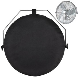 Outdoor Wall Mounted Fan Cover Waterproof, GS Alderual 23"-30" Outdoor Wall Fan Cover for Winter, Heavy Duty Extra Large Round Fan Cover for Barrel Fan, Corner Wall Mount Fan, Floor Drum Fan