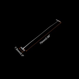 sourcing map Standard Tagging Fasteners,Plastic Regular,Standard Label Gun Price Tagging Barbs for Garment Price Tag Label Tagging Barbs 75mm/3 Inch,Pack of 1000 Transparent