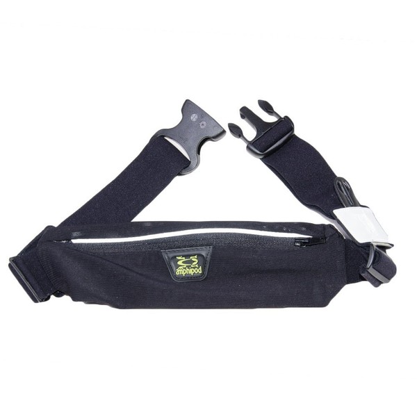 Amphipod Unisex AirFlow MicroStrech Plus Belt, Black, One Size