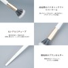 MSQ 2pcs Makeup Brushes Blush Brushes Teak Brush Set, Facial