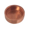 Joywayus 1PCS Plumbing 2" Solder Copper Pipe End Cap, Pressure