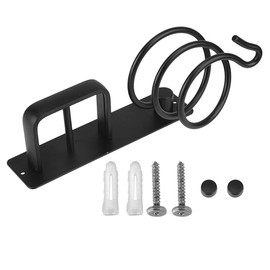 Hair Dryer Holder Wall Mount, Bathroom & Bedroom Hair Care Styling Tools Organizer for Flat Iron,Curling Wand,Hair Straightener
