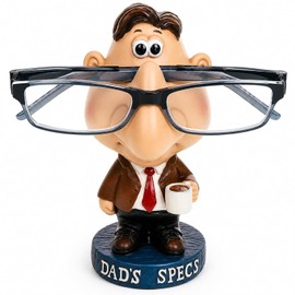 Glasses Holder For Dad Specs, Funny Glasses Stand And Novelty Specs Holder For Dads On Birthdays, Or Christmas