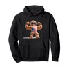Cool Gym Cookie Man Costume for Gingerbread Lovers Pullover Hoodie