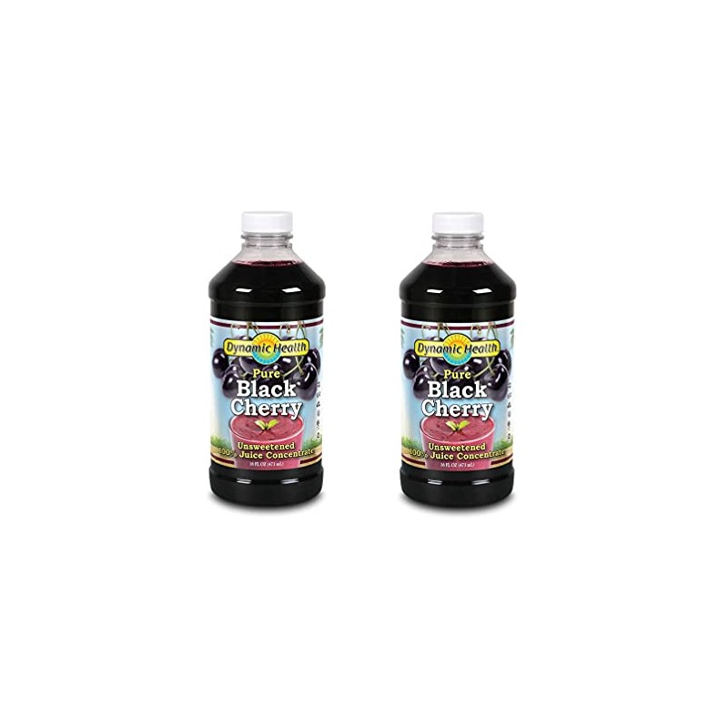 Dynamic Health Products Black Cherry Juice Concentrate, 16 Ounce (2