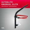 TYR Ultralite Elite Swim Snorkel - Adult Snorkeling Gear for