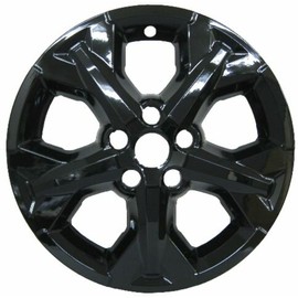 PACRIM 17" Gloss Black Wheel Skin Set Made for Honda HRV (2023) | Durable ABS Plastic Cover | Fits Directly Over OEM Wheel