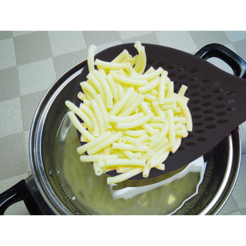 M's Labo Ladle, Colander, Colander, One Hand, Boiled Vegetables, New