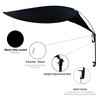 65"Comastbo office cubicle desk shade,designed for light sensitive workers,idea for
