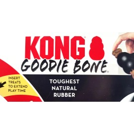 KONG Extreme Goodie Bone Durable Power Chewers Treat Stuffable Dog Chew Toy 7"
