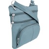 Roma Leathers Auténtico bolso cruzado XL, multibolsillo, correa ajustable, XL,