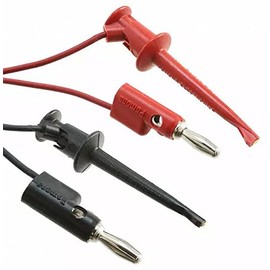 Pomona 3782 Minigrabber/Banana Plug (Set) (Pack of 2)