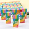 30 Pieces 2B Eraser Rainbow Mini Eraser for Children Soft