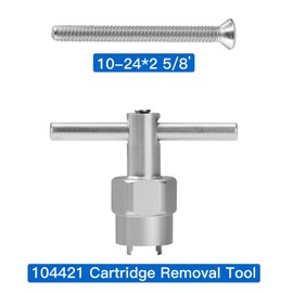 ZXFENG 104421Cartridge Removal Tool for Moen Cartridge Puller for Moen tub/Shower Pressure Balanced Shower Cartridges 1200,1222 & 1225 Series
