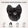 Bowknot Hair Bun Clips, Bowknot Hair Net Clips, Bowknots Hair
