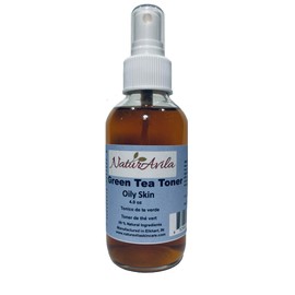 Green Tea Toner for Oily Skin 4 Oz.