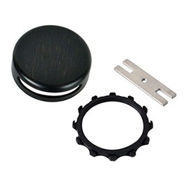 Innovator Snap-On Bathtub Bronze Overflow Plate Kit in