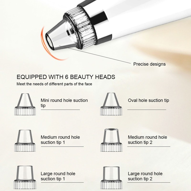 Household Electric Blackhead Removal Suction Instrument Face Pore Acne Cleaner