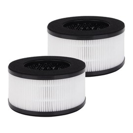 BS-01 True HEPA Replacement Filters Compatible with Slevoo BS-01 HEPA Air Purifier With 3-in-1 Filtration System
