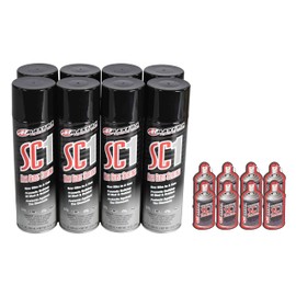 Maxima 78920 SC1 High Gloss Coating 17.2 FL. OZ. 508 mL - NET WT. 12 OZ Cleaner (8-Pack) + Scented Air Freshener (8-Pack)