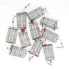 UperUper 10pcs Fishing Bait Trap Cage Feeder, Baits Cage Basket