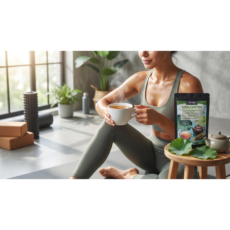 TEAKAA Lotus Leaf Tea | Traditional Chinese Lotus Leaf Herbal
