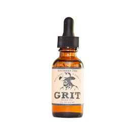 GRIT Southern Ties Premium Beard Oil (1 Fl oz) | Coconut Oil, Vitamin E | Beard Oil for Grooming | Hydrating Conditioning Oils | Softens Brittle & Dry Facial Hair |