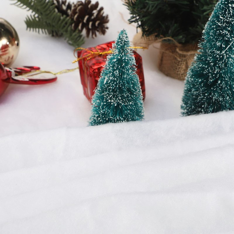 Christmas Fake Snow 2.6 X 7.8 Ft Snow Blanket Artificial