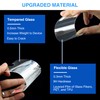 Omoojee 2 Pack Flexible Glass Screen Protector, Compatible with Tandem