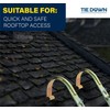 Tie Down 2-Pack Heavy Duty Zinc Plated Steel Ladder Roof