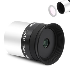 Astromania Telescope Eyepiece, 52 Degree Super Plossl Telescope Eyepiece 10mm, Fully Multi-Coated Telescope Lense with Filter Thread, 1.25 Inches Telescope Accessories for Moon & Planetary Observation