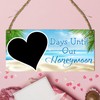 Days Until Our Honeymoon Countdown Plaque | Romantic Honeymoon Countdown