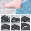 KRUI Collapsible Shower Threshold Water Dam, 118In, Self Adhesive Shower