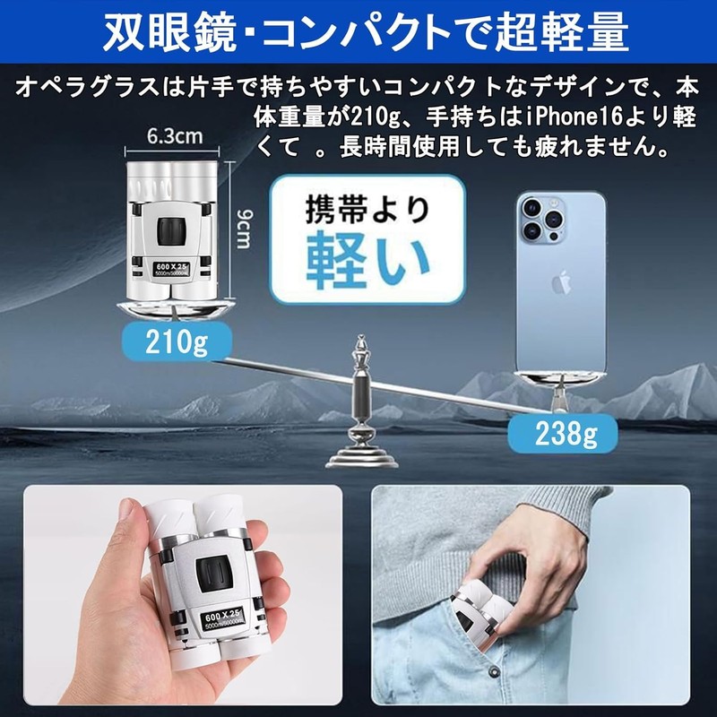 Binoculars (2025 Industry Newly Developed, 99.8% Transmittance, Vibration Proof, Ultra